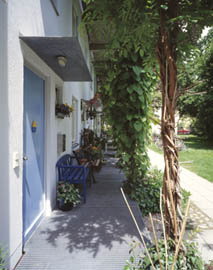 Wohnungseingang im EG