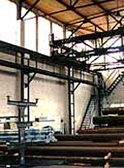 Rohrlagerhalle